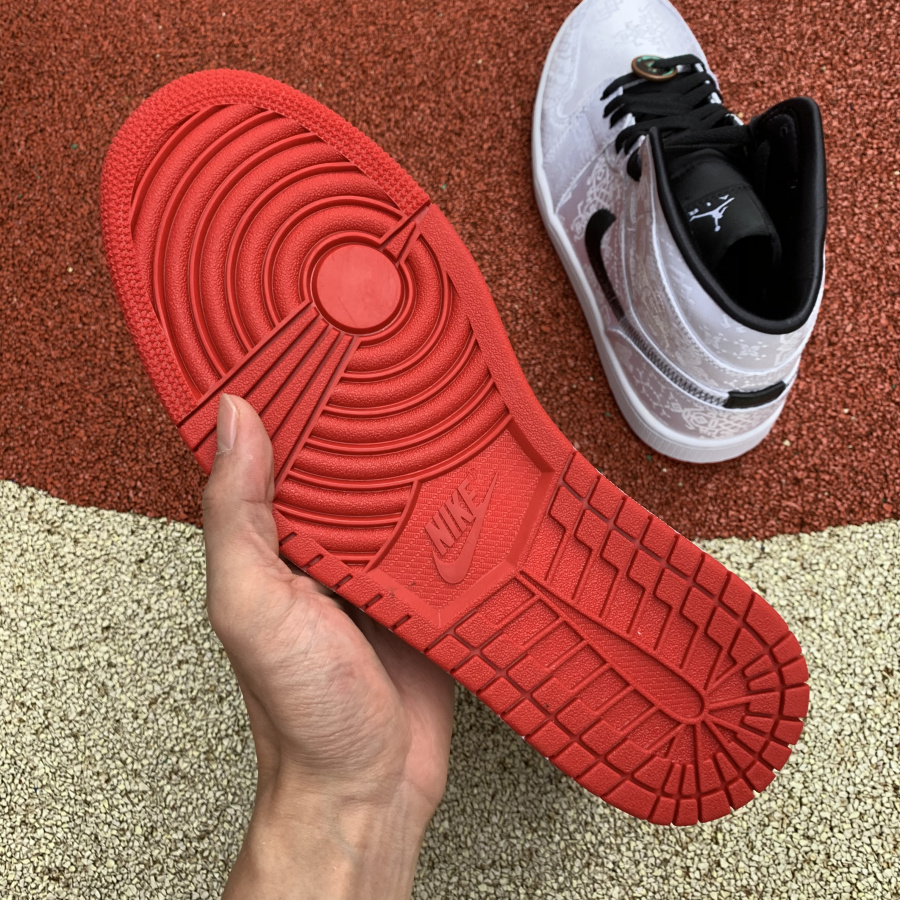 Jordan 1 Mid Fearless Edison Chen CLOT