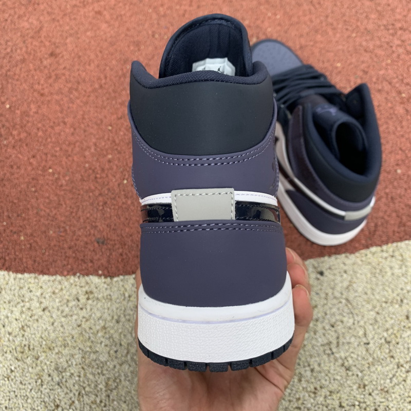 Jordan 1 Mid Obsidian Sanded Purple