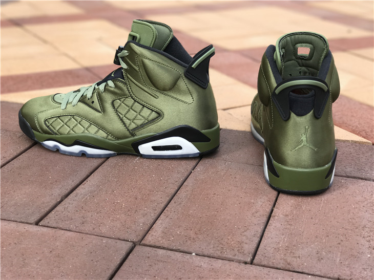 Air Jordan 6 Nylon Green