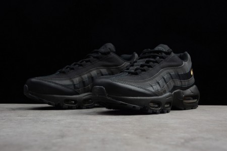 Nike mens Air Max 95 PremiumSE BLACK/GOLD