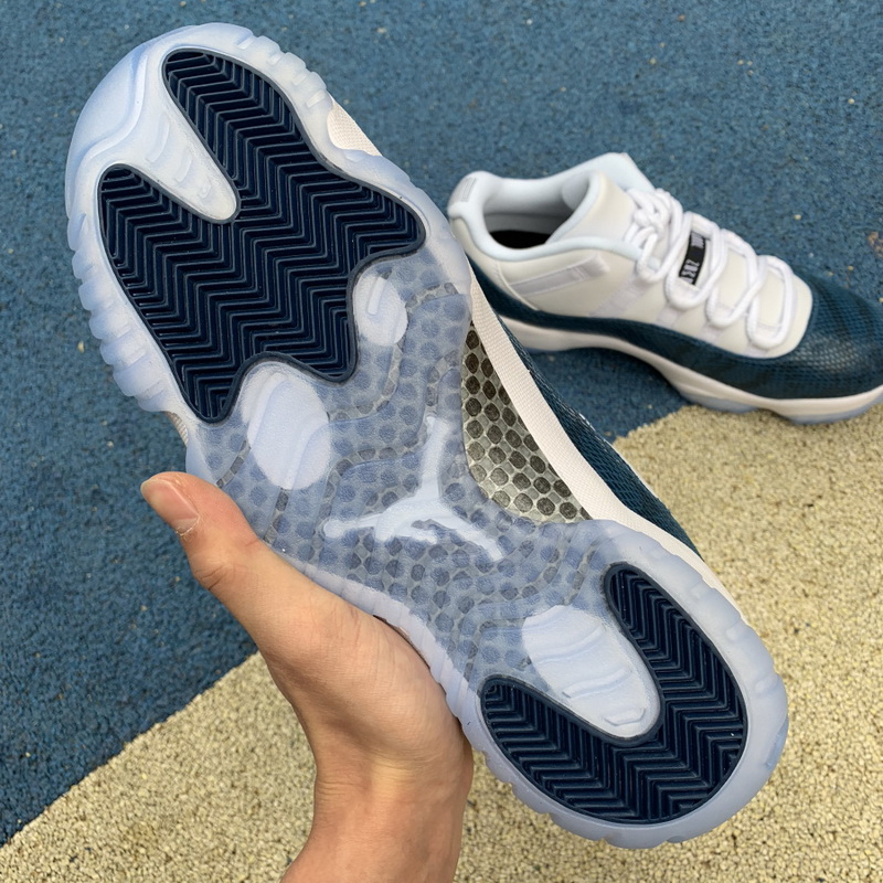 Air Jordan 11 Low “Navy Blue Snakeskin”