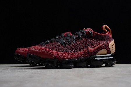 Nike Air VaporMax Flyknit 2 NRGTeam Red Vachetta Tan