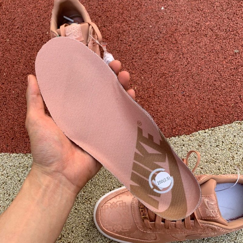 CLOT x Nike Air Force 1 Low “Rose Gold”