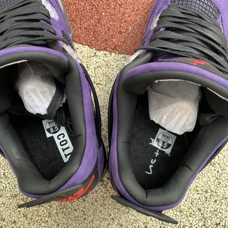 Travis Scott x Air Jordan 4 Purple