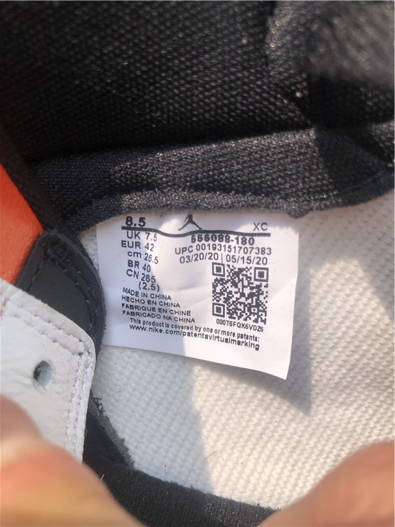 Air Jordan 1 High OG “Electro Orange”