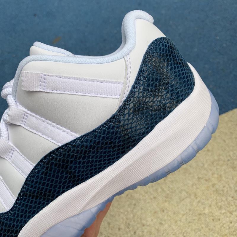 Air Jordan 11 Low “Navy Blue Snakeskin”