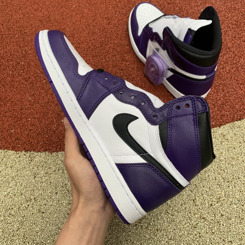 Air Jordan 1 High Court Purple White