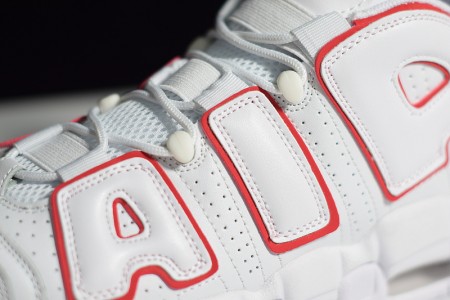Nike Air More Uptempo 96 White Varsity Red