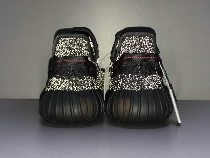 Yeezy Boost 350 V2 Static Black full-reflective