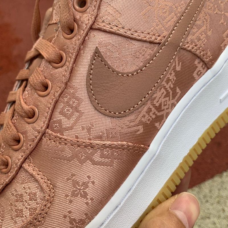 CLOT x Nike Air Force 1 Low “Rose Gold”