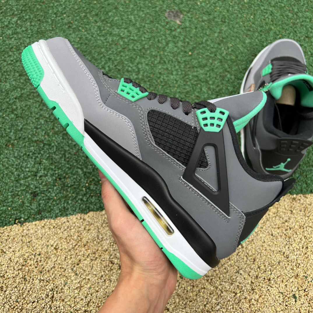Air Jordan 4 Green Glow