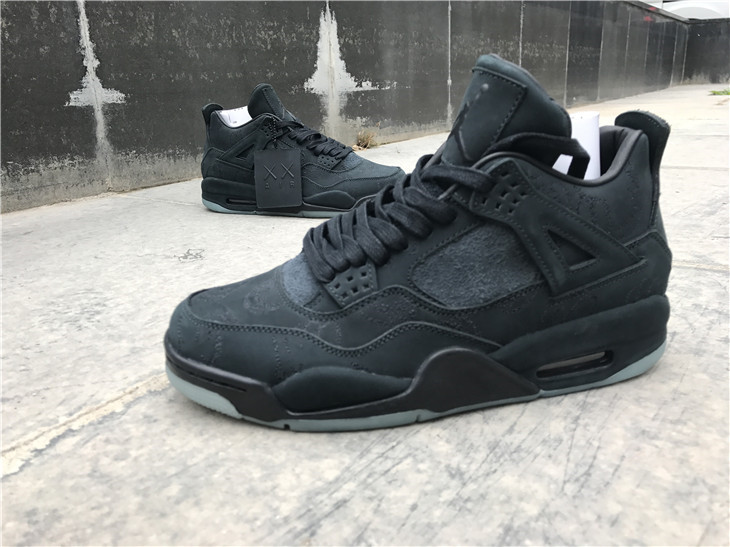 KAWS x Air Jordan 4 Black