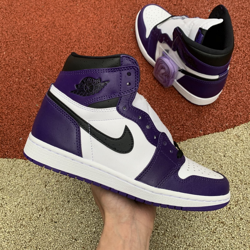 Air Jordan 1 High Court Purple White