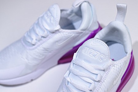 Nike womens Air Max 270 whitepurple