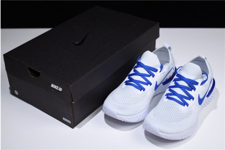 Nike Epic React Flyknit whiteblue