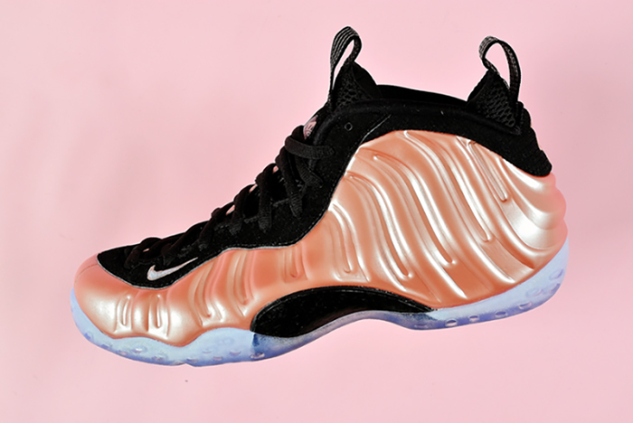 NIKE AIR FOAMPOSITE ONE RUST PINK white/ black