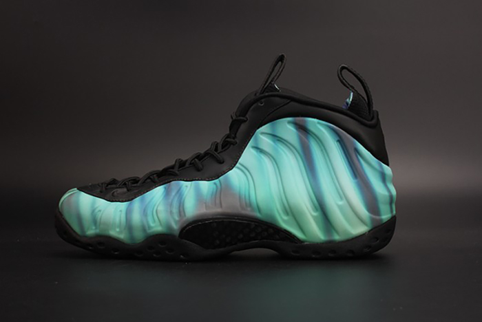 Nike Air Foamposite One Northern Lights Black/Green mens