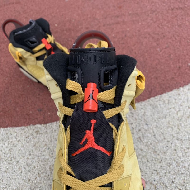 Travis Scott x Air Jordan 6 Wheat Yellow