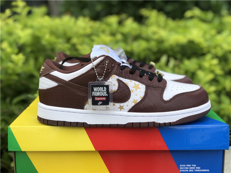 Supreme x Nike SB Dunk Low “Barkroot Brown”