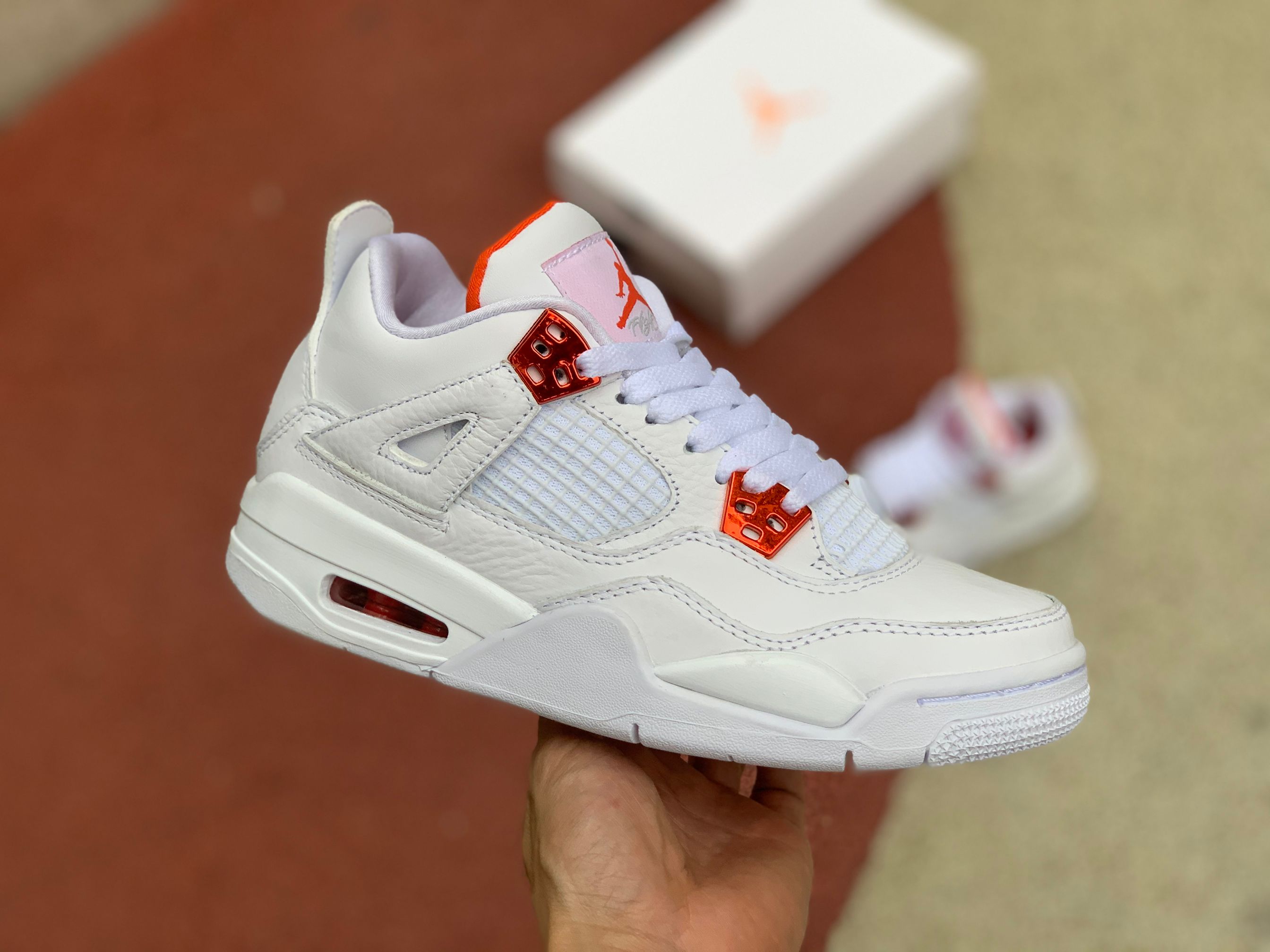 Air Jordan 4 “Orange Metallic” GS
