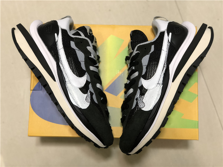 Sacai x Nike VaporWaffle ''Black White''
