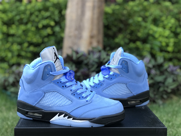 Air Jordan 5 UNC North Carolina Blue