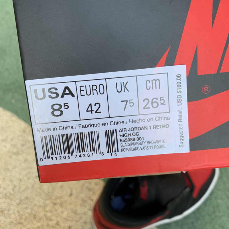 Air Jordan 1 Retro OG High “Banned”