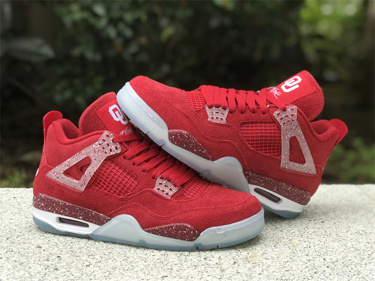 Air Jordan 4 University of Oklahoma PE Jordan Brand University Red