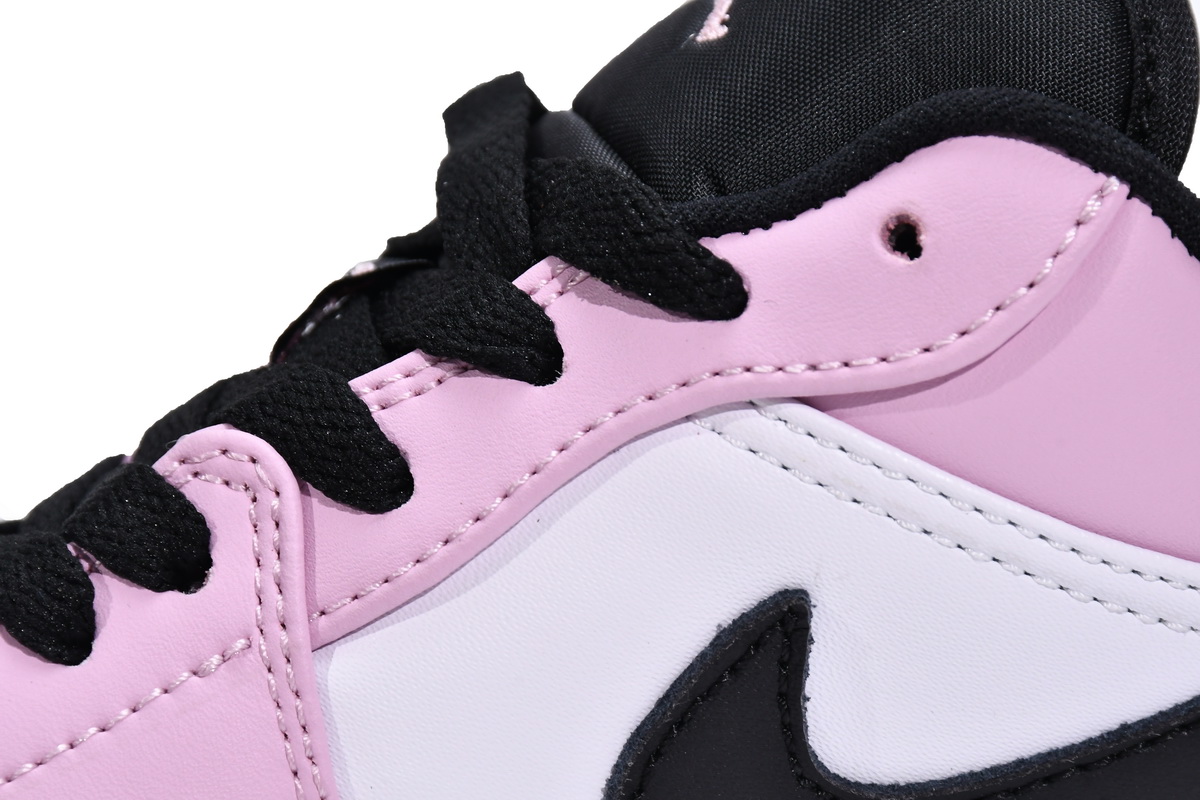 Air Jordan 1 Retro Low（GS）White Pink