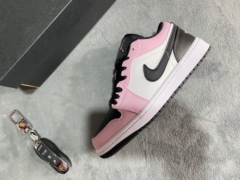 Air Jordan 1 Retro Low（GS）White Pink
