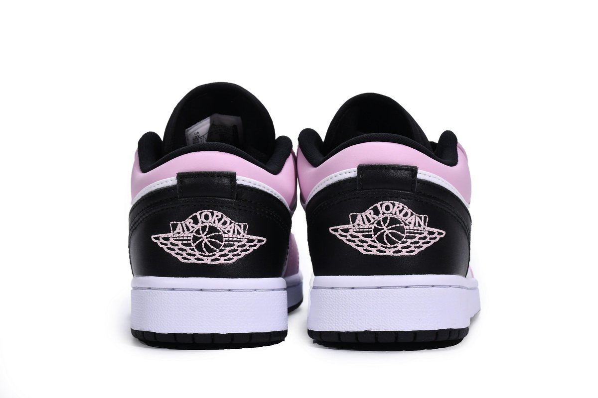 Air Jordan 1 Retro Low（GS）White Pink