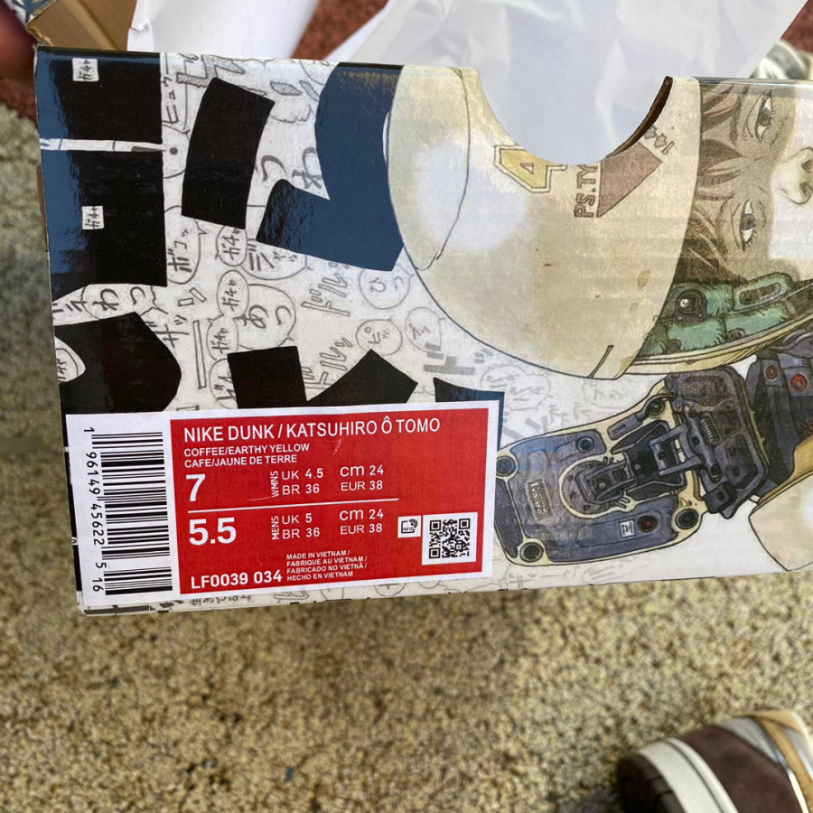 tomo Katsuhiro x nike SB Dunk Low 