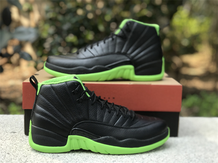 Air Jordan 12 Black&Green