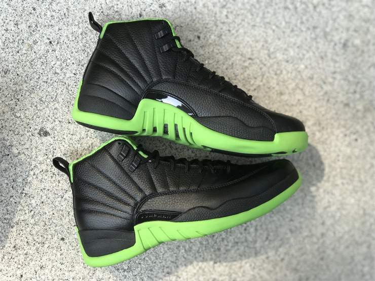 Air Jordan 12 Black&Green
