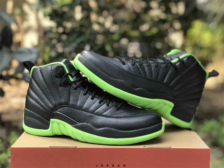 Air Jordan 12 Black&Green