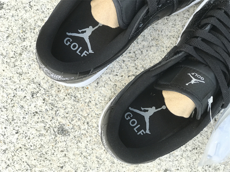 Air Jordan 1 Low Golf “Black Croc”
