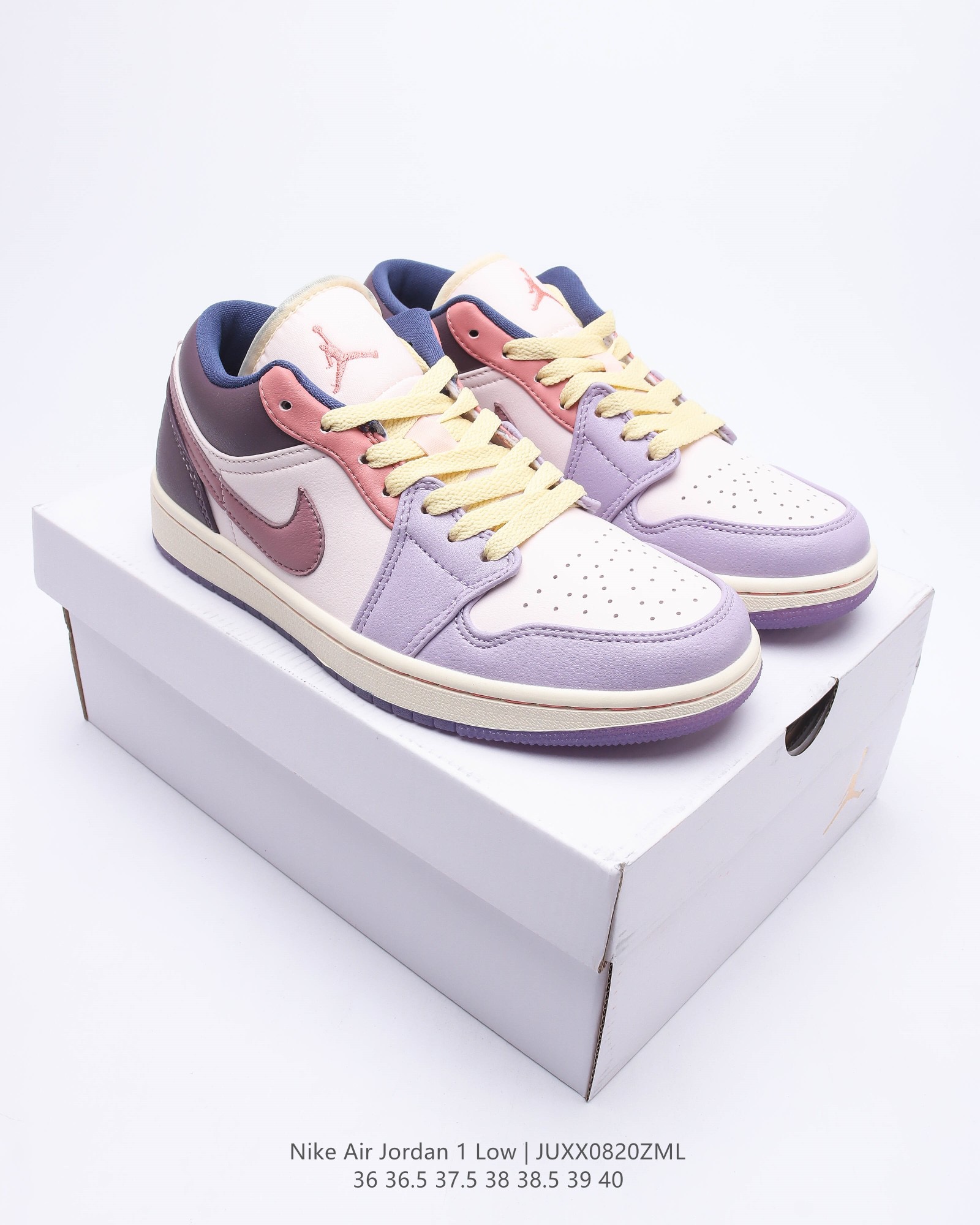 Air Jordan 1 Low AJ1 Pink Purple Egg Easter Low Top