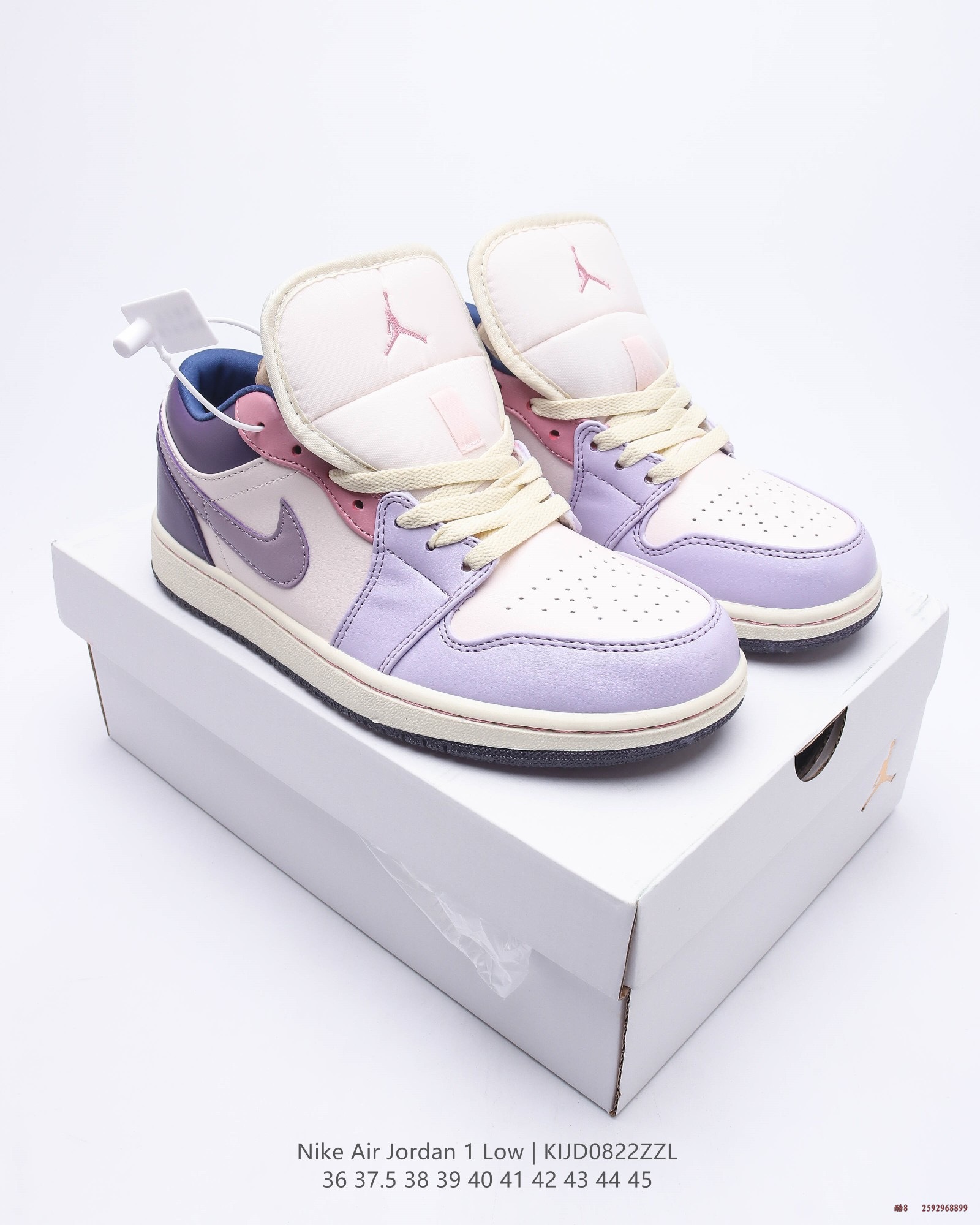 Air Jordan 1 Low AJ1 Pink Purple Egg Easter Low Top