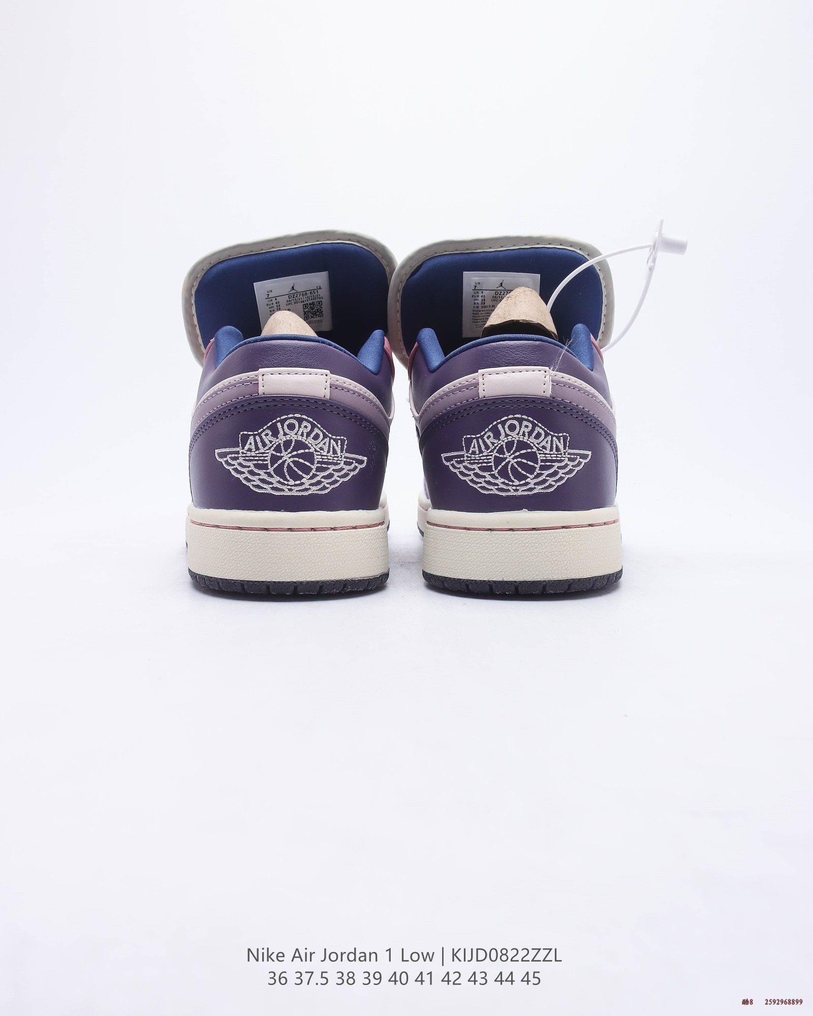 Air Jordan 1 Low AJ1 Pink Purple Egg Easter Low Top