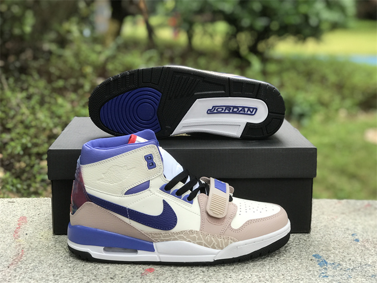 Jordan Legacy 312 Blue and Brown Valentine's Day