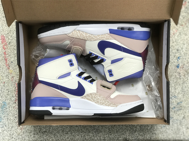 Jordan Legacy 312 Blue and Brown Valentine's Day