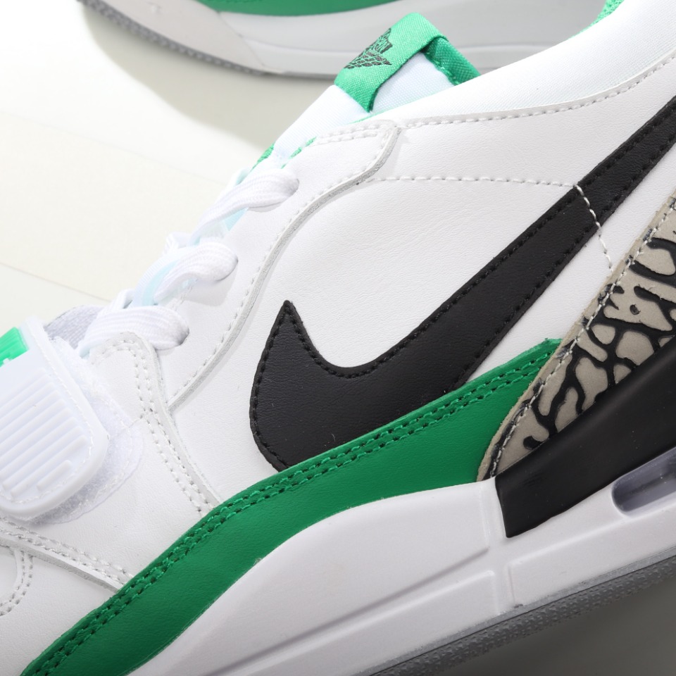 Air Jordan Legacy 312 low White Black Green