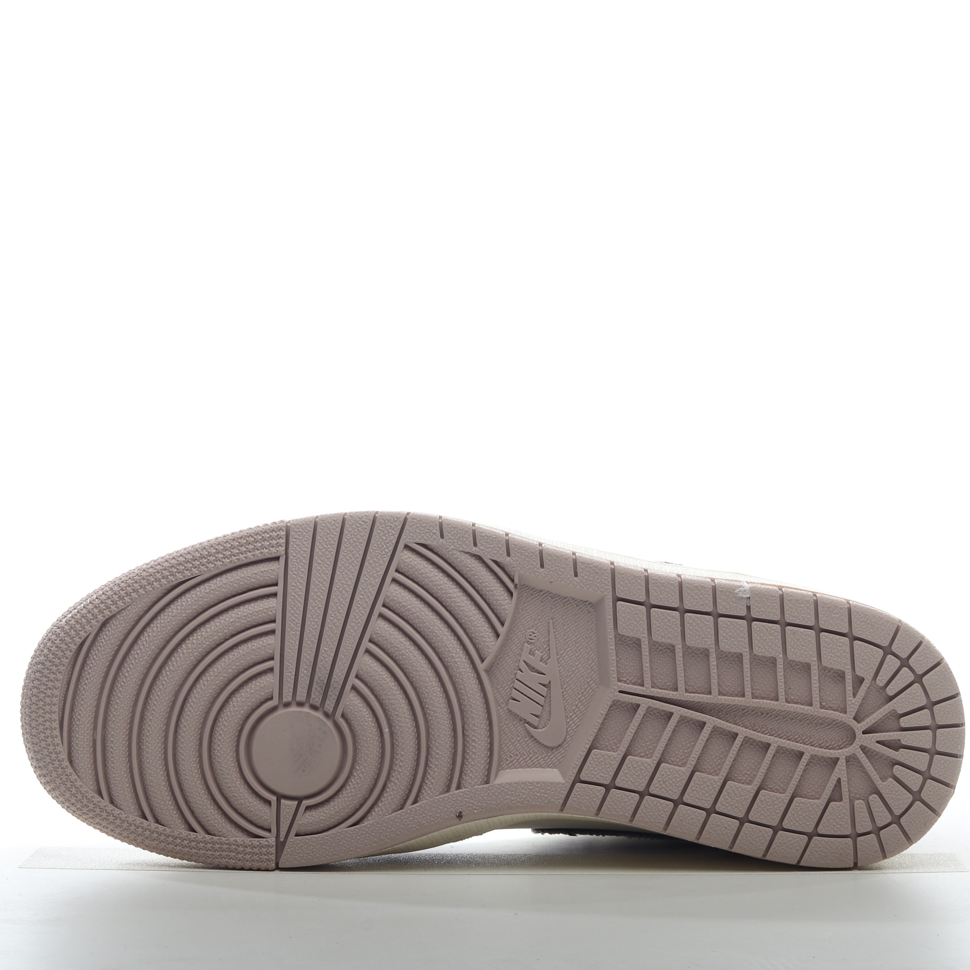 Air Jordan 1 Mid gray yellow splicing