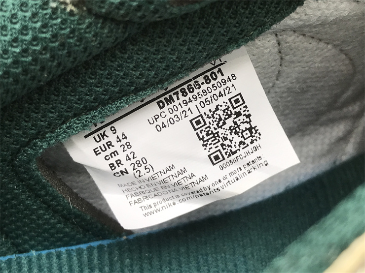 Air Jordan 1 Low OG Rice red green reverse hook low side