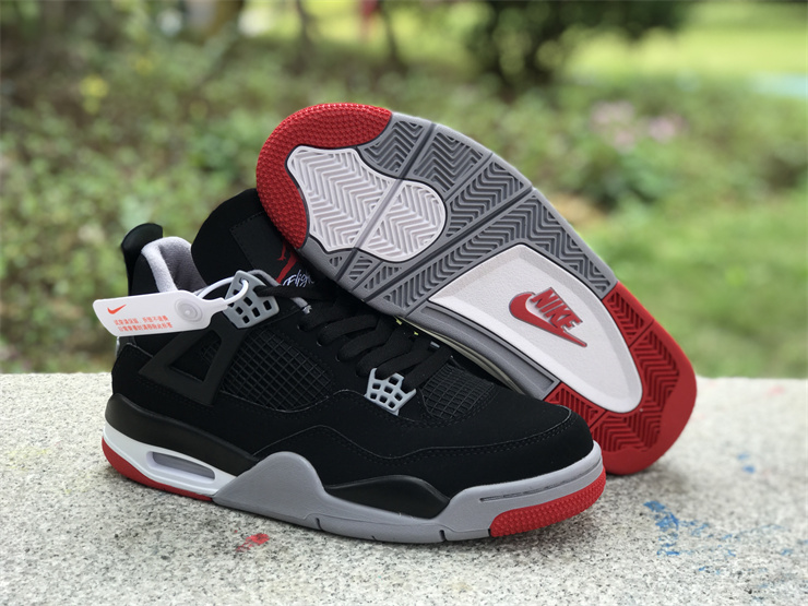 Nike SB x Air Jordan 4 in black and red