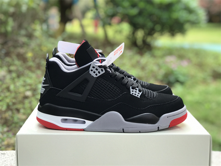 Nike SB x Air Jordan 4 in black and red