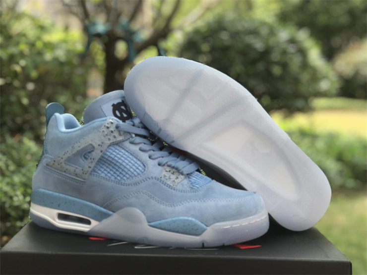 Air Jordan 4 Retro UNC PE Limited North Carolina Blue