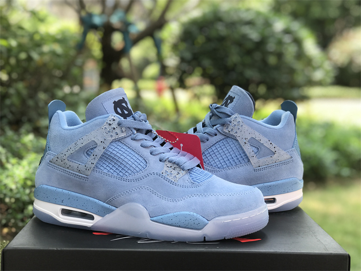 Air Jordan 4 Retro UNC PE Limited North Carolina Blue