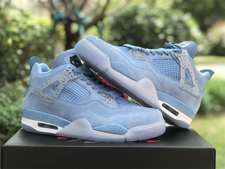Air Jordan 4 Retro UNC PE Limited North Carolina Blue