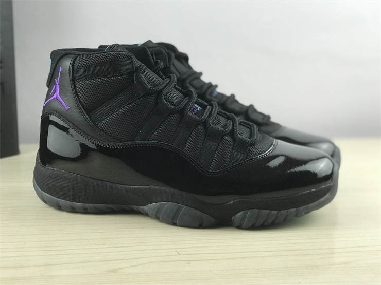 Air Jordan 11 Black purple Gamma Blue